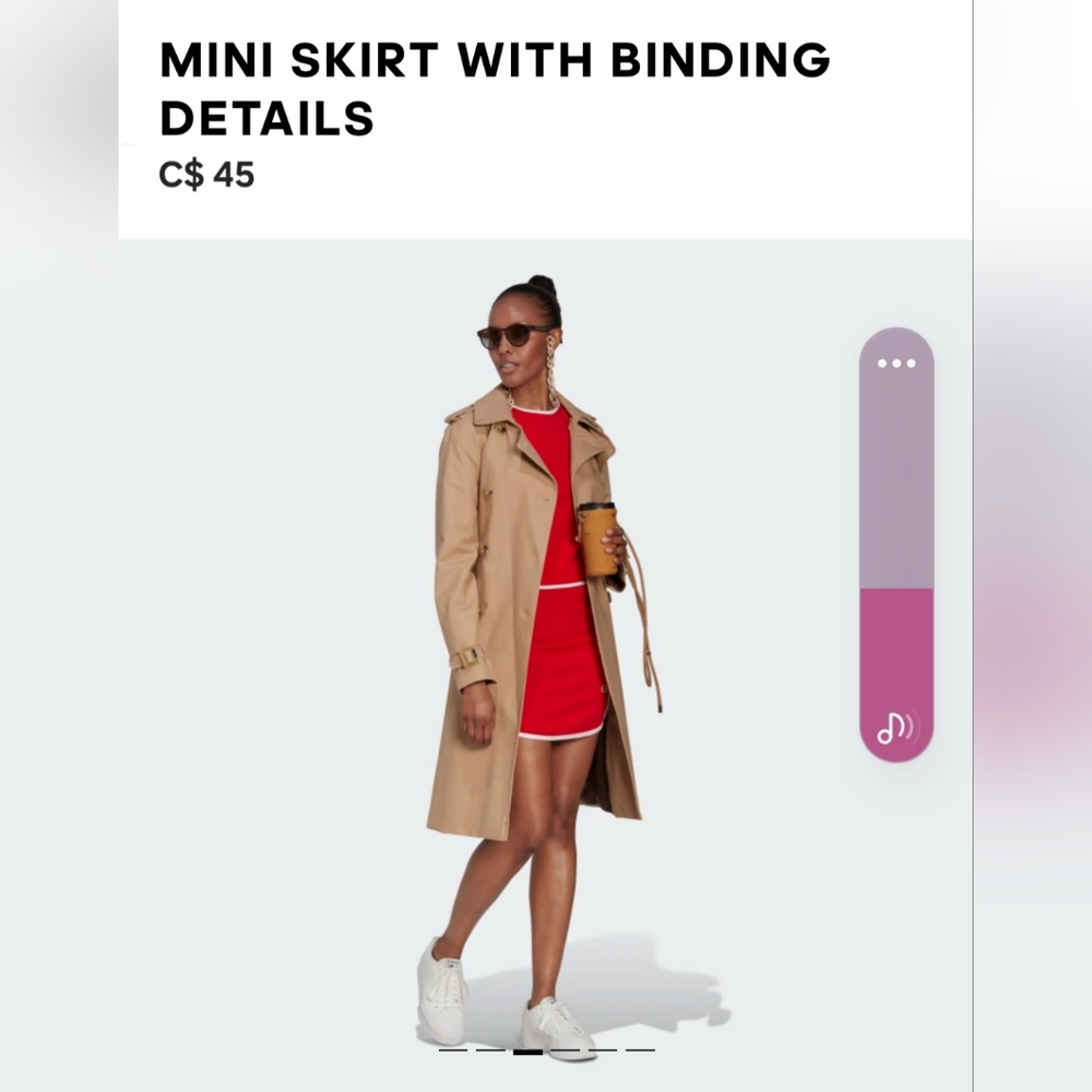 Mini Skirt Adidas - Picture 6 of 8